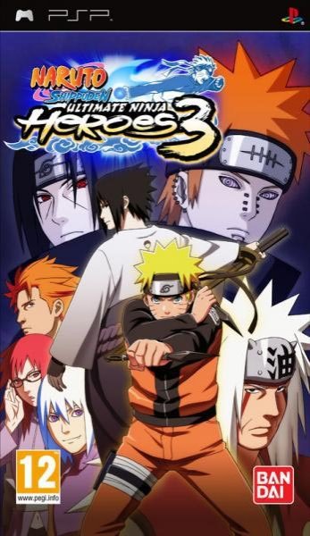 Naruto Shippuden Uninja Heroes 3 Psp
